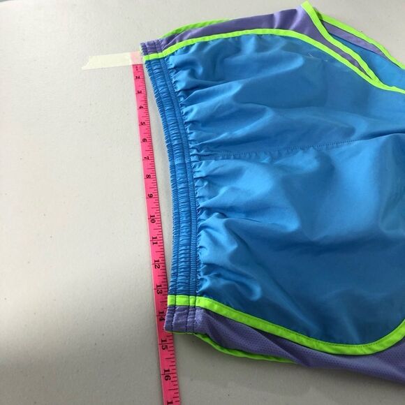 Nike Dri Fit Tempo Running Shorts Womens Small Light Blue Lined Pocket - Picture 7 of 13